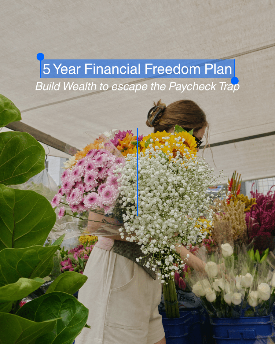 5 year roadmap to financial freedom and escape the paycheck illusion