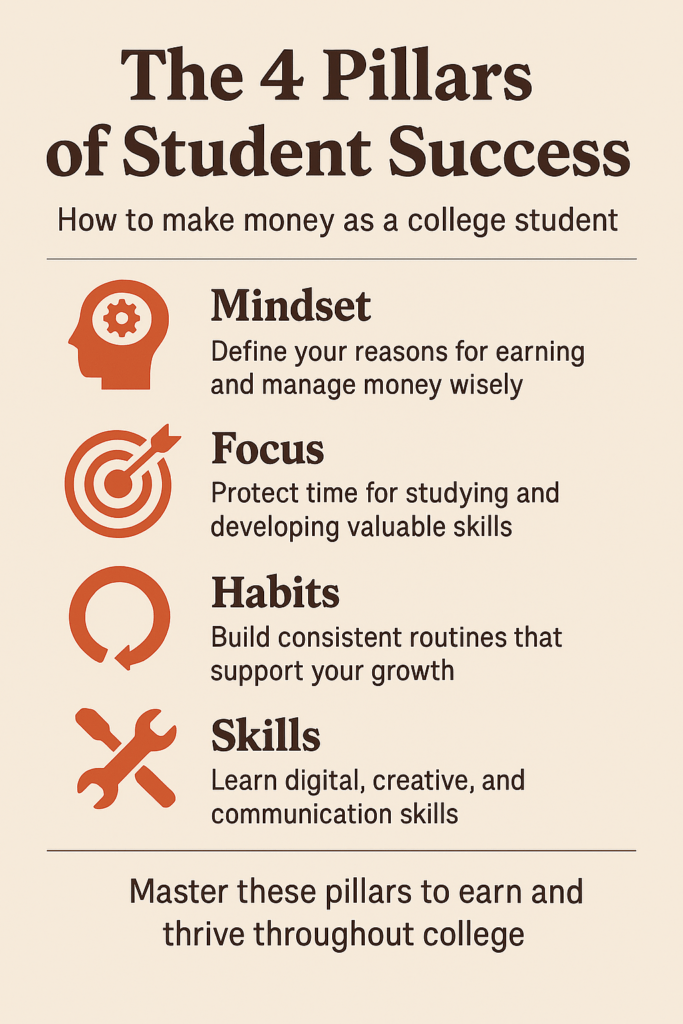 how to earn money as a college student.
