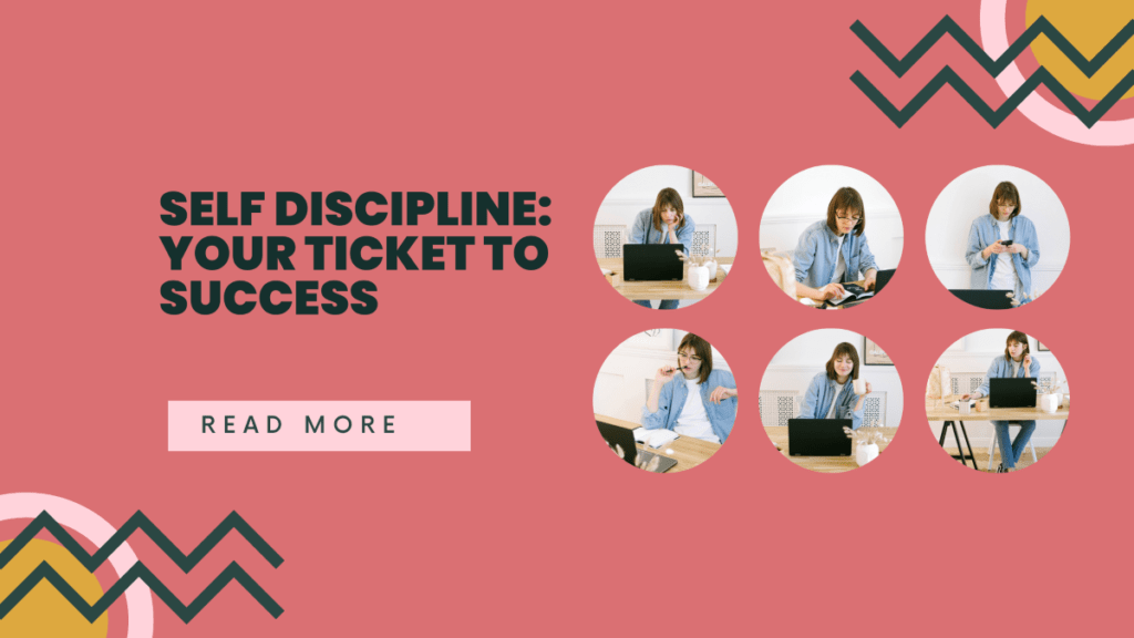 Discipline and consistency your 1 habit is ticket to success