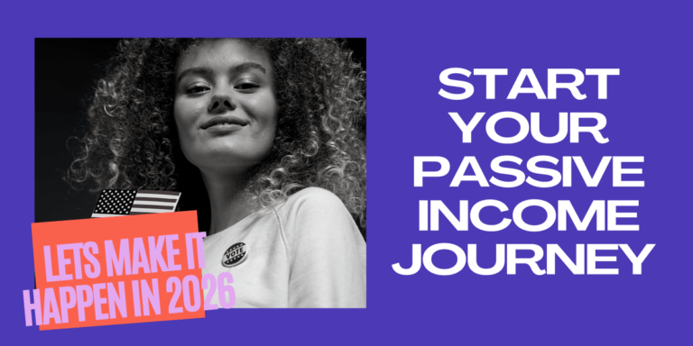 start your passive income journey . lets make it happen in 2026